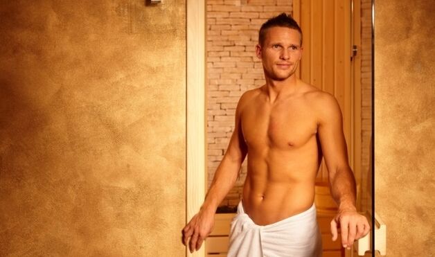 the man in the bathroom before his penis grew