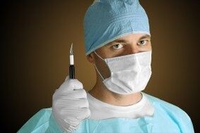 The surgeon performs penis enlargement surgery for medical reasons